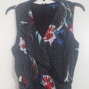 Floral Capri Jumpsuit